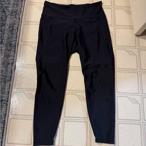 Black High-Waisted Leggings